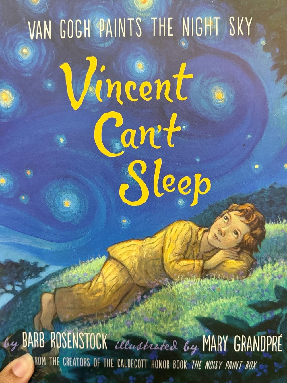 Vincent Can't Sleep Children Book
